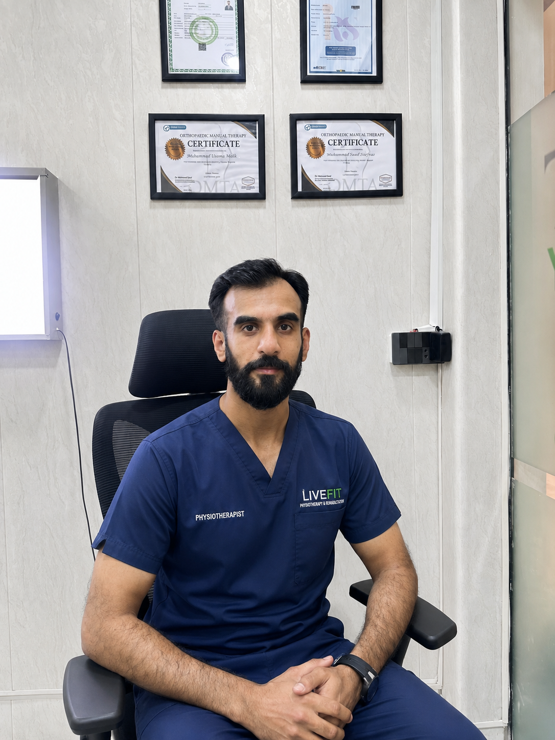 Physiotherapist at LiveFit Physiotherapy, F-7 Markaz Islamabad